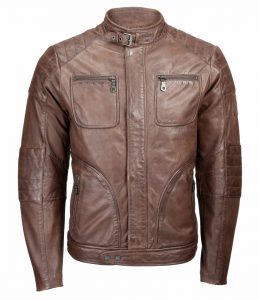 Men Leather Jackets from Woodland