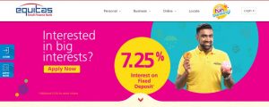 Equitas Small Finance Bank - Home Page