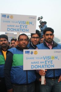 Eye donation campaign at AIIMS
