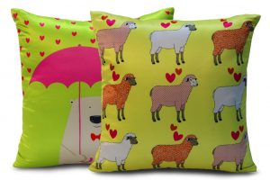 Quirky cushion covers from Welhome 2