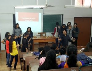 Delhi School Of Communication - Students participating in the Brand Games Enthusiastic participation by the teams 2