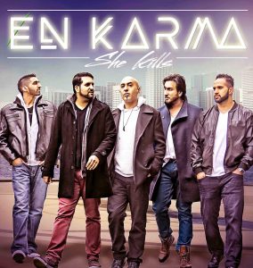 En Karma poster of the single - She Kills