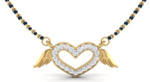 Heart shaped pendant neckpiece by SRS Jewells