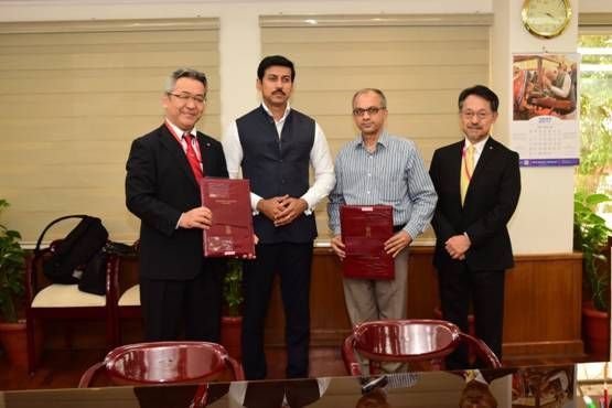 MoU signed between FTII and Canon to promote short courses in Film and Television 1