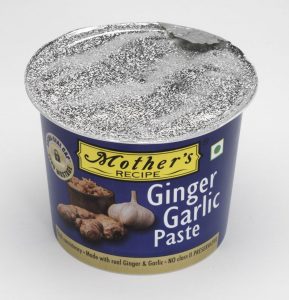 Mothers Recipe - cooking paste - Ginger Garlic Tub pack 3
