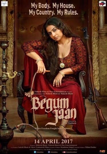 Vidya Balan - Begum Jaan Poster