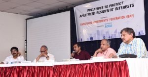 Bangalore Apartments Federation - Waste Water Management - Mr Nanda Kumar - Dr Ananth Kodavasal - Mr Srikanth Narasimhan - Dr T V Ramachandra - Mr Jaigopal Rao 2