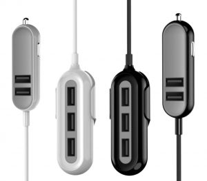 Portronics Launches 5 Port Car-Charger - Car Power IV