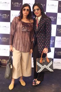 Designer Rina Dhaka with Chandni Agarwal - Little Tags