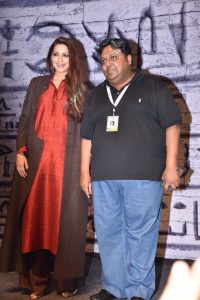 Ashwin Sanghi launched the trailer of the much awaited Keepers of the Kalachakra with Sonali Bendre at Times Literature Festival