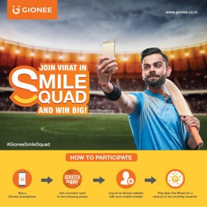 Gionee offers its loyal customers another reason to smile with international trips and more for grabs under Gionee Smile Squad 2