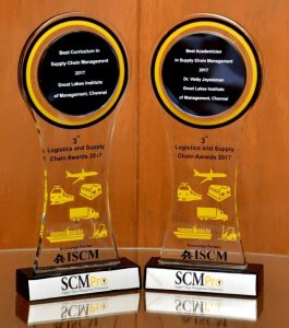 Great Lakes Chennai bags two awards - ISCM Awards
