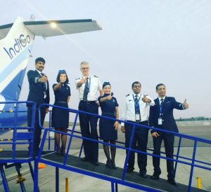 IndiGo commmences ATR operations_Captain and 6E crew readying to take off