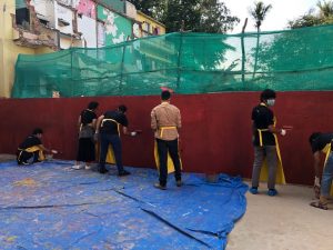 Ugly Indians spruce up a Government School along with Embassy and WeWork 3