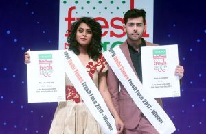 Winners of Oppo Times Fresh Face 2017 - Delhi city finale